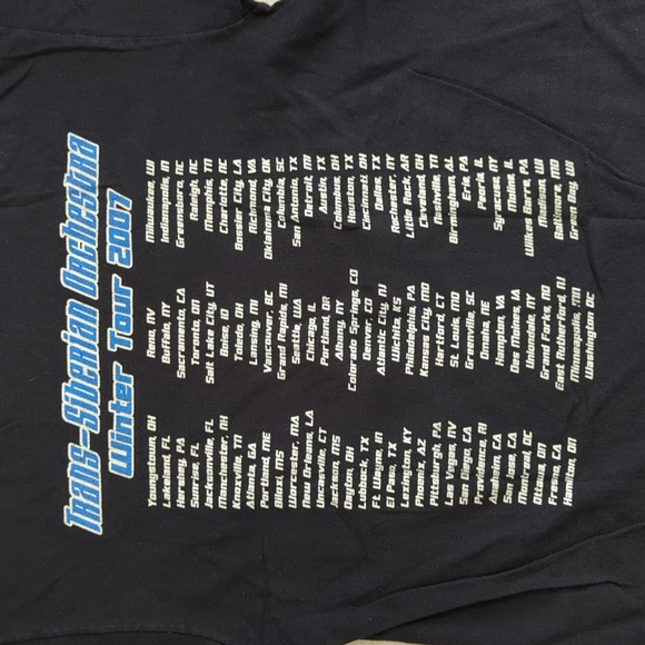 Trans-Siberian Orchestra Concert T-shirts, lot of 2, Winter 2007 & 2008 - Picture 6 of 15